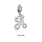 Charm Letra A Plata 925 - Miniatura 3