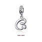 Charm Letra C Plata 925 - Miniatura 3