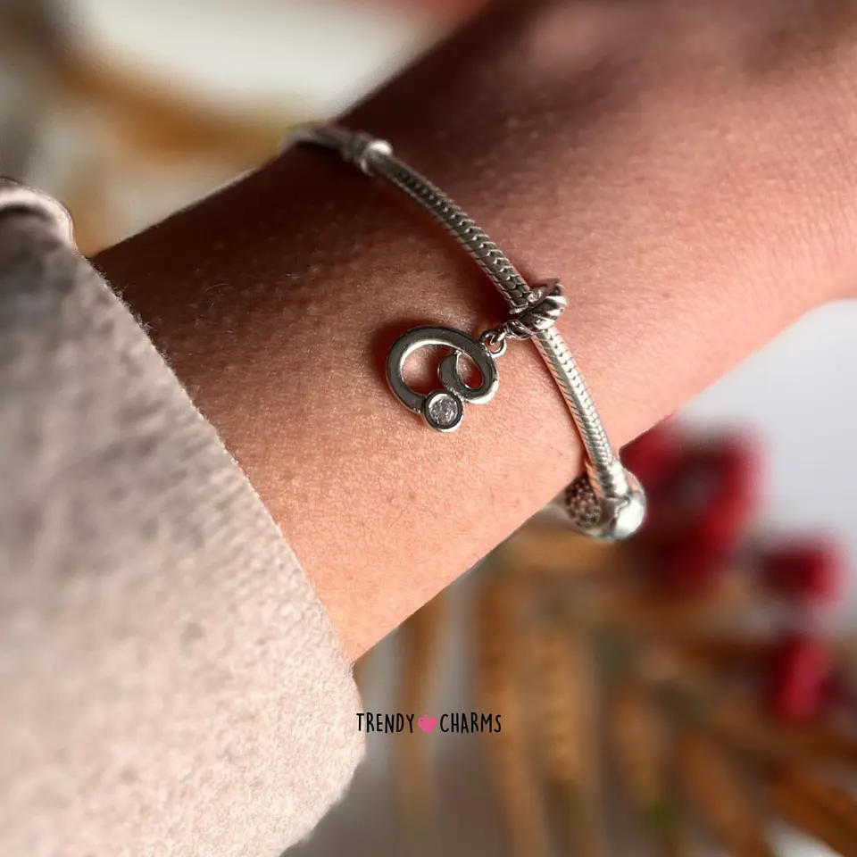 Charm Letra C Plata 925 1