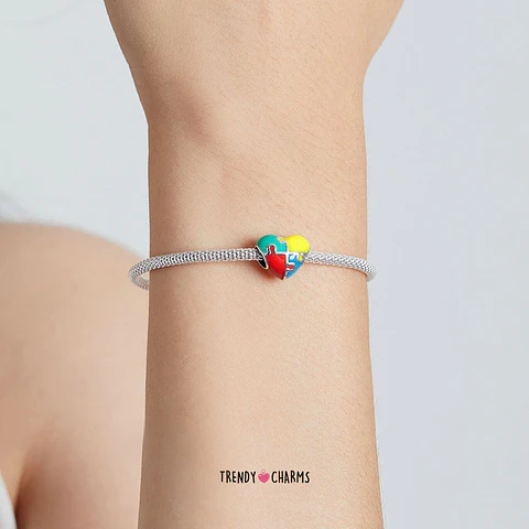 Charm Autismo Plata 925