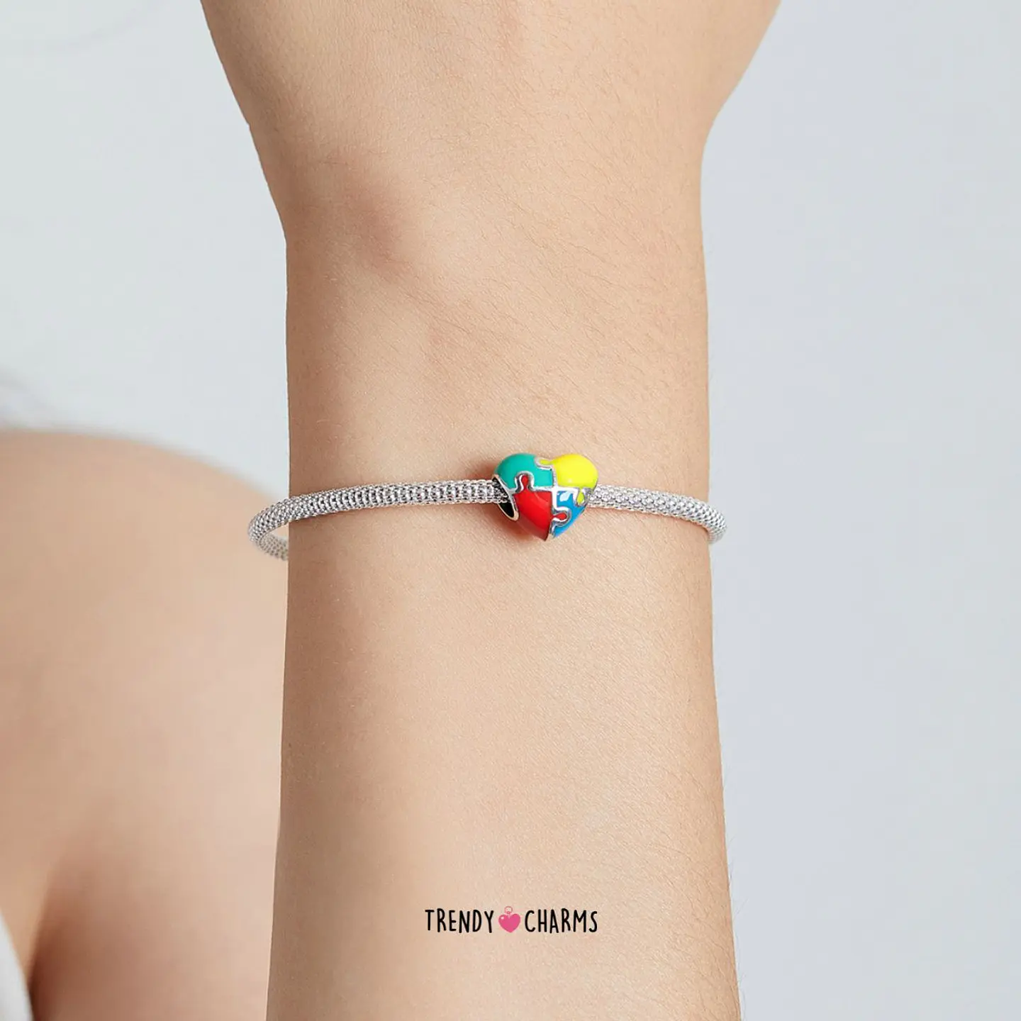 Charm Autismo Plata 925 2