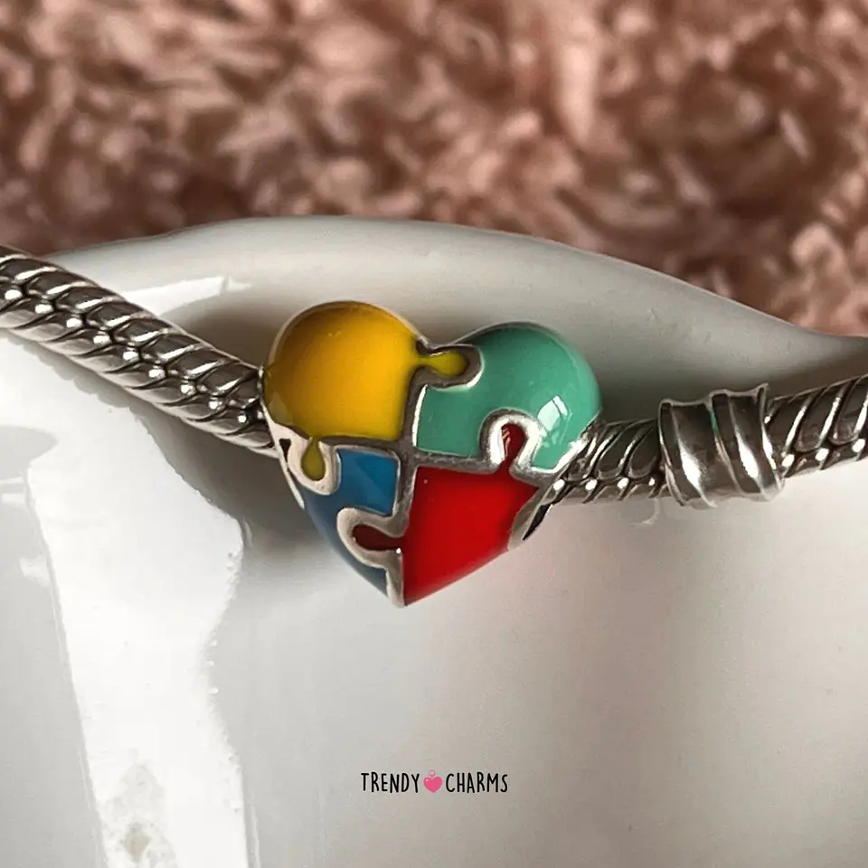 Charm Autismo Plata 925 1