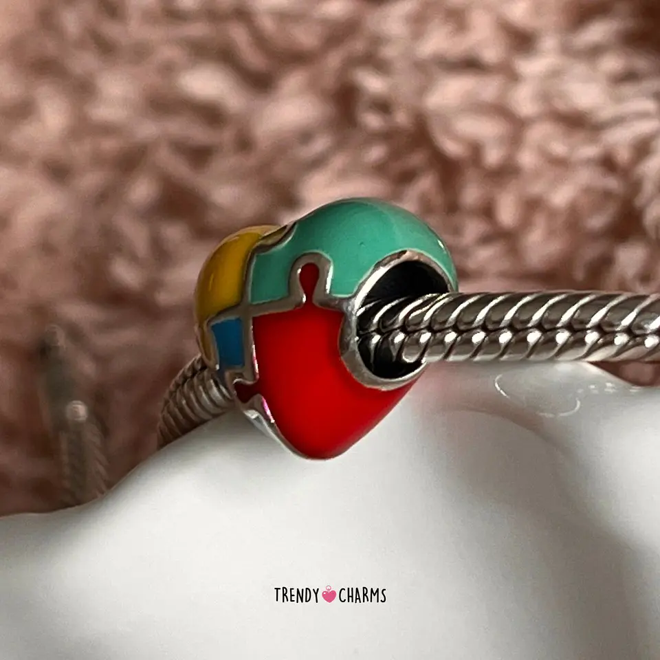 Charm Autismo Plata 925 3