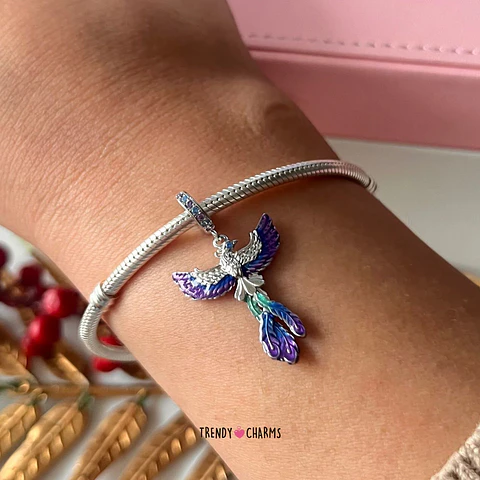 Charm Ave Fénix Resiliencia Plata 925