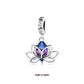 Charm Flor de Loto Serenidad Plata 925 - Miniatura 3