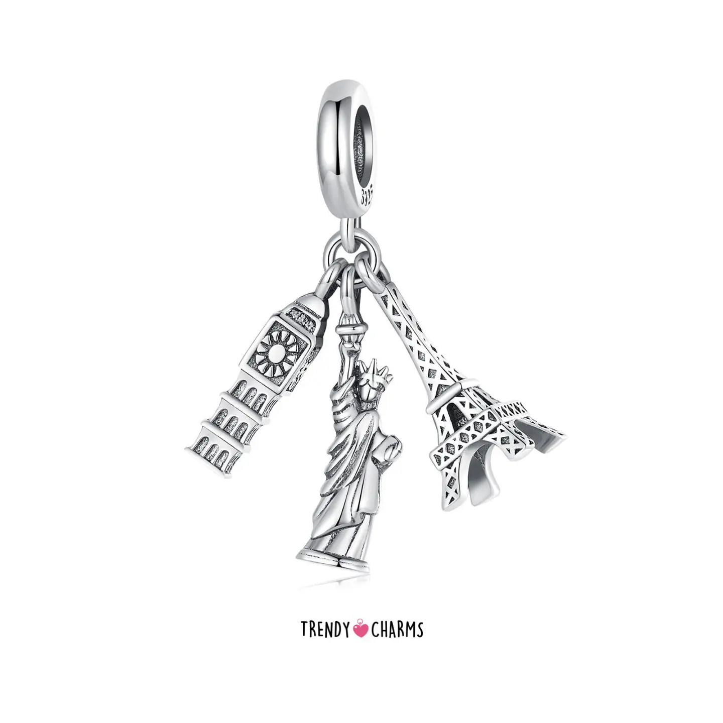 Charm Trotamundos Plata 925 1