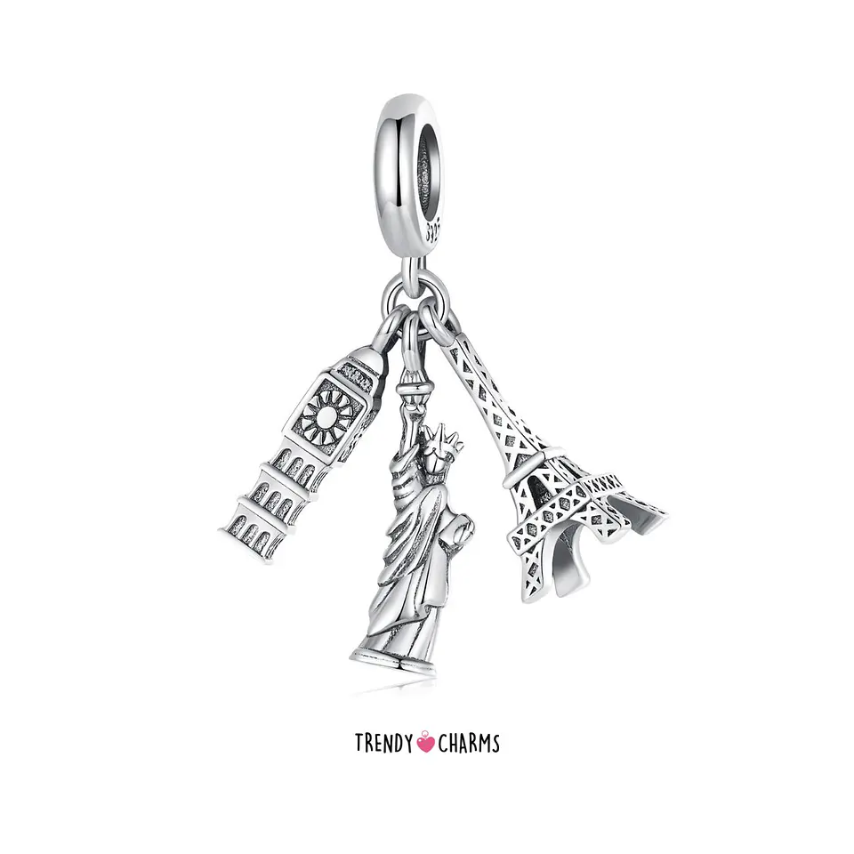 Charm Trotamundos Plata 925 1