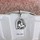 Charm Perro Poodle, Plata 925 - Miniatura 1