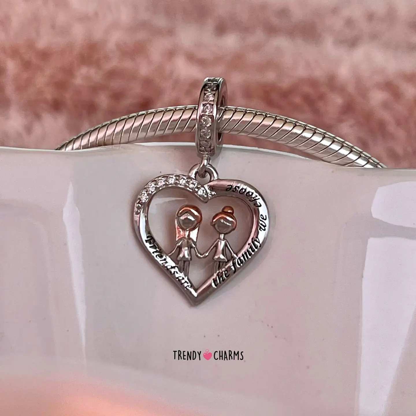 Charm Mejores Amigas por Siempre Plata 925 1