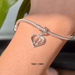 Charm Mejores Amigas por Siempre Plata 925