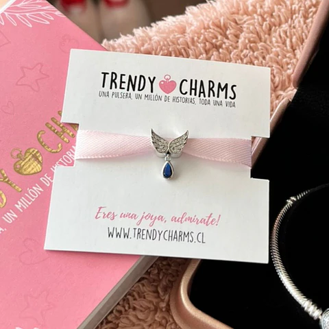 Charm Alas de Ángel Plata 925