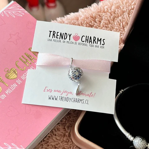 Charm Llamador de Ángeles Plata 925