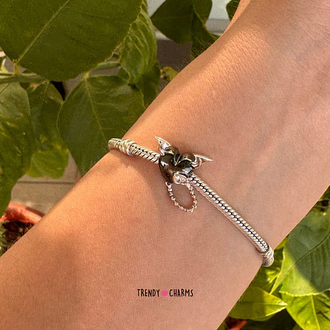 Charm Corazón Rebelde, Plata 925