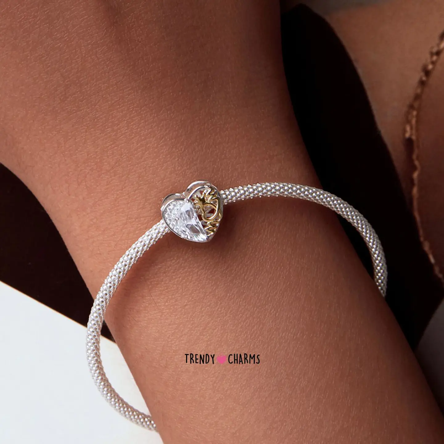 Charm Brillo de Mamá, Plata 925 3