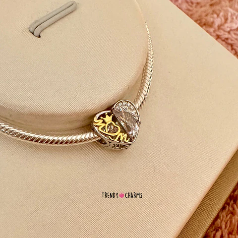 Charm Brillo de Mamá, Plata 925