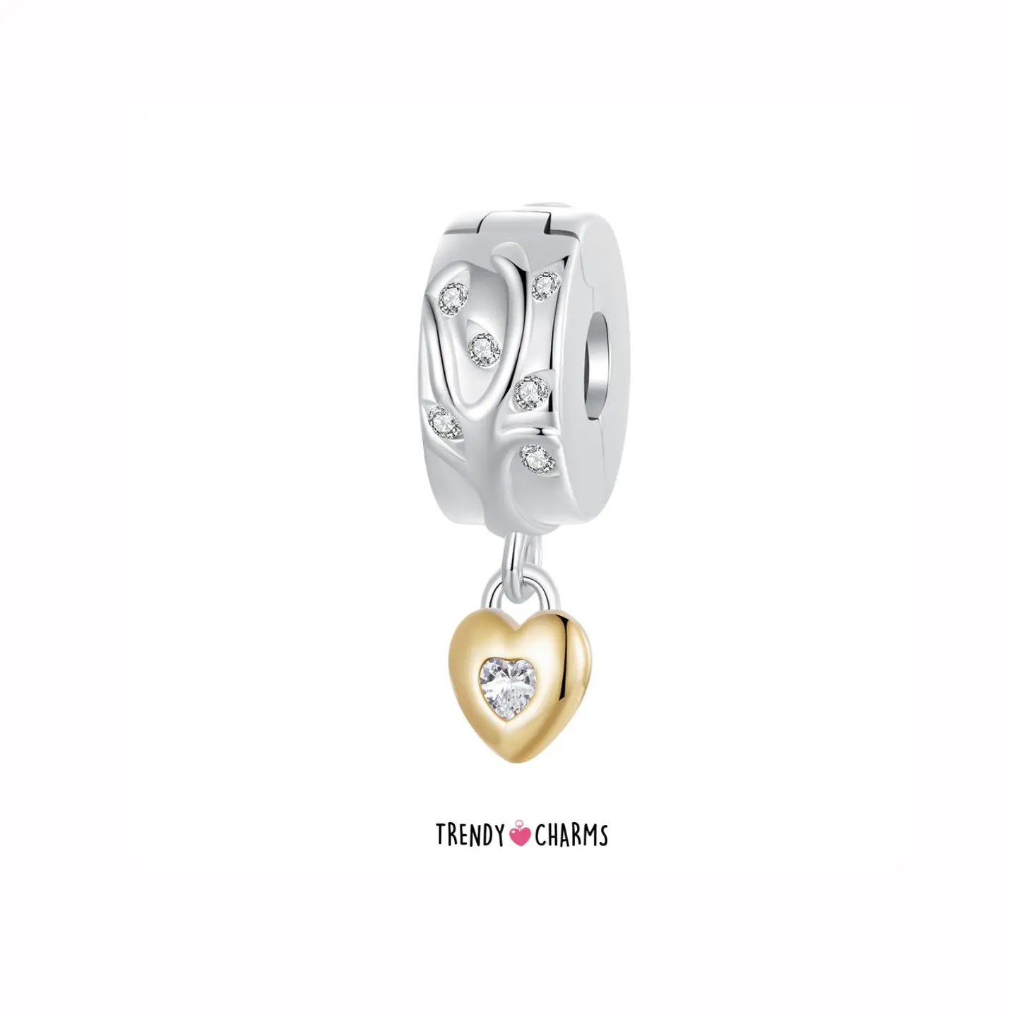 Clip Árbol de Amor Eterno, Plata 925 5