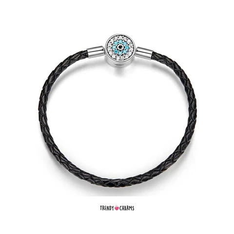 Pulsera Dreams Cuero Negro