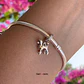 Charm Perro Poodle Elegante Plata 925 - Miniatura 4