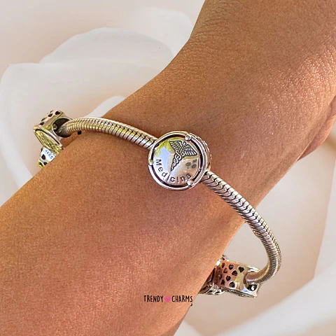 Charm Profesión Doctora Medicina Plata 925