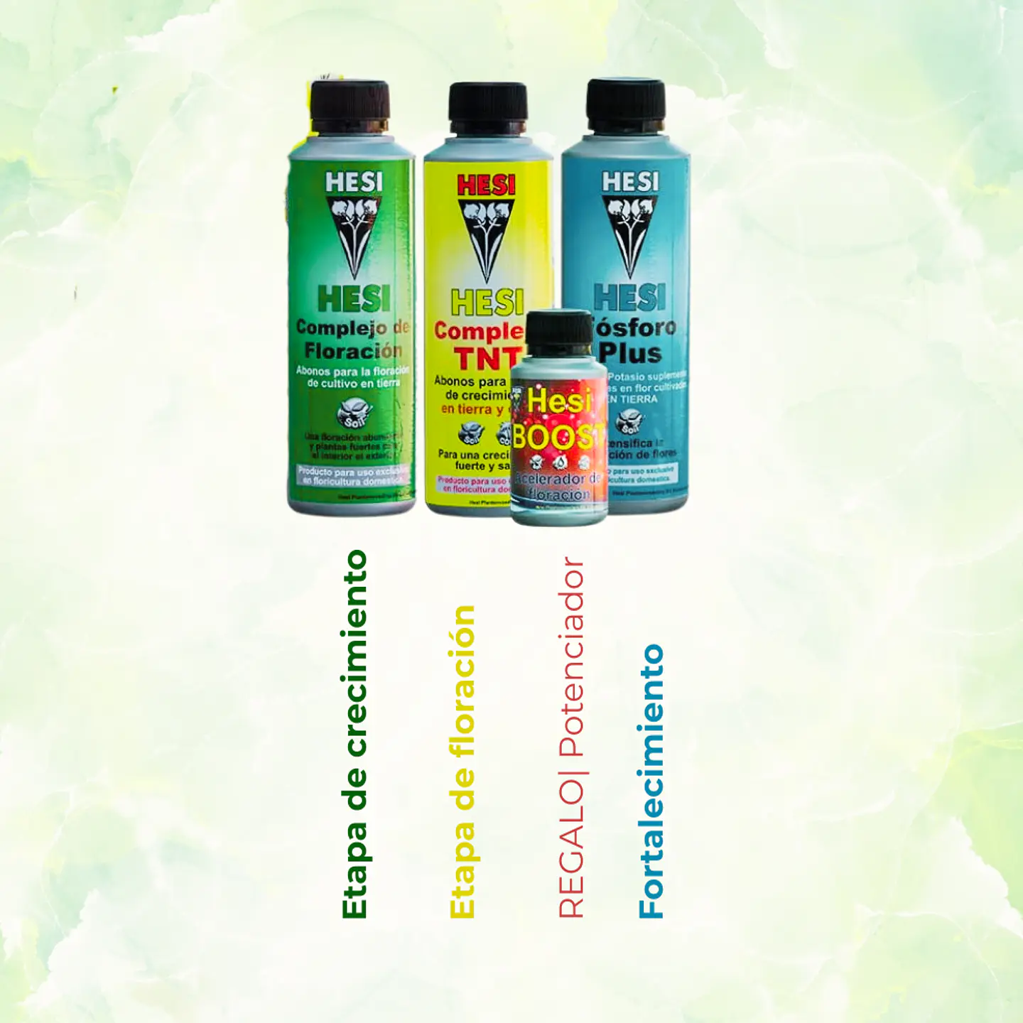 Pack Fertilizantes HESI 850 ml | Interior y Exterior 2