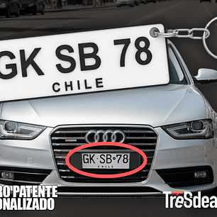 Llavero Patente Personalizado