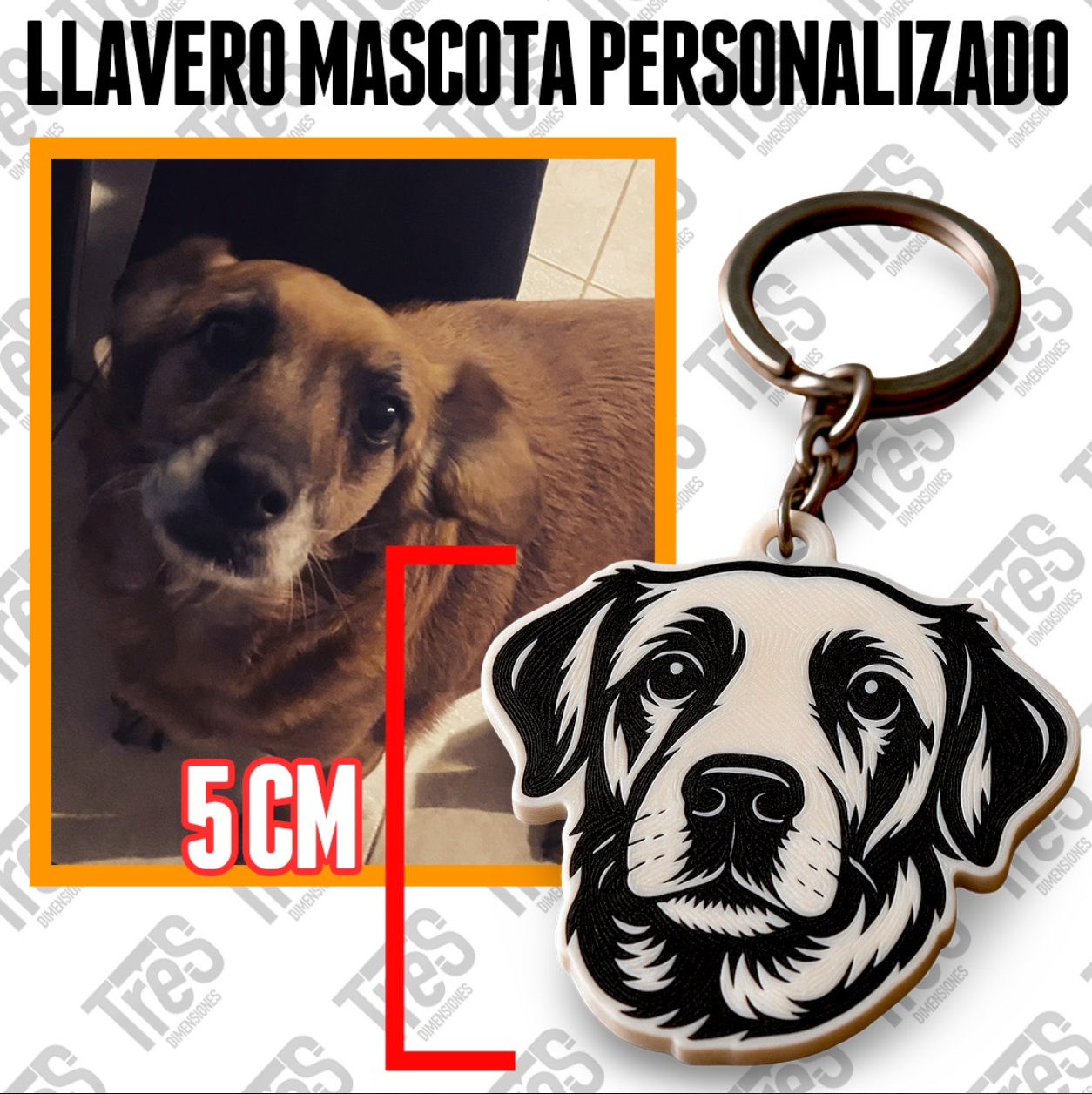 Llavero Mascota Personalizado 1