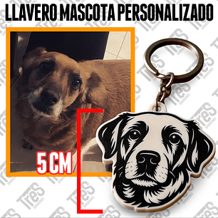 Llavero Mascota Personalizado