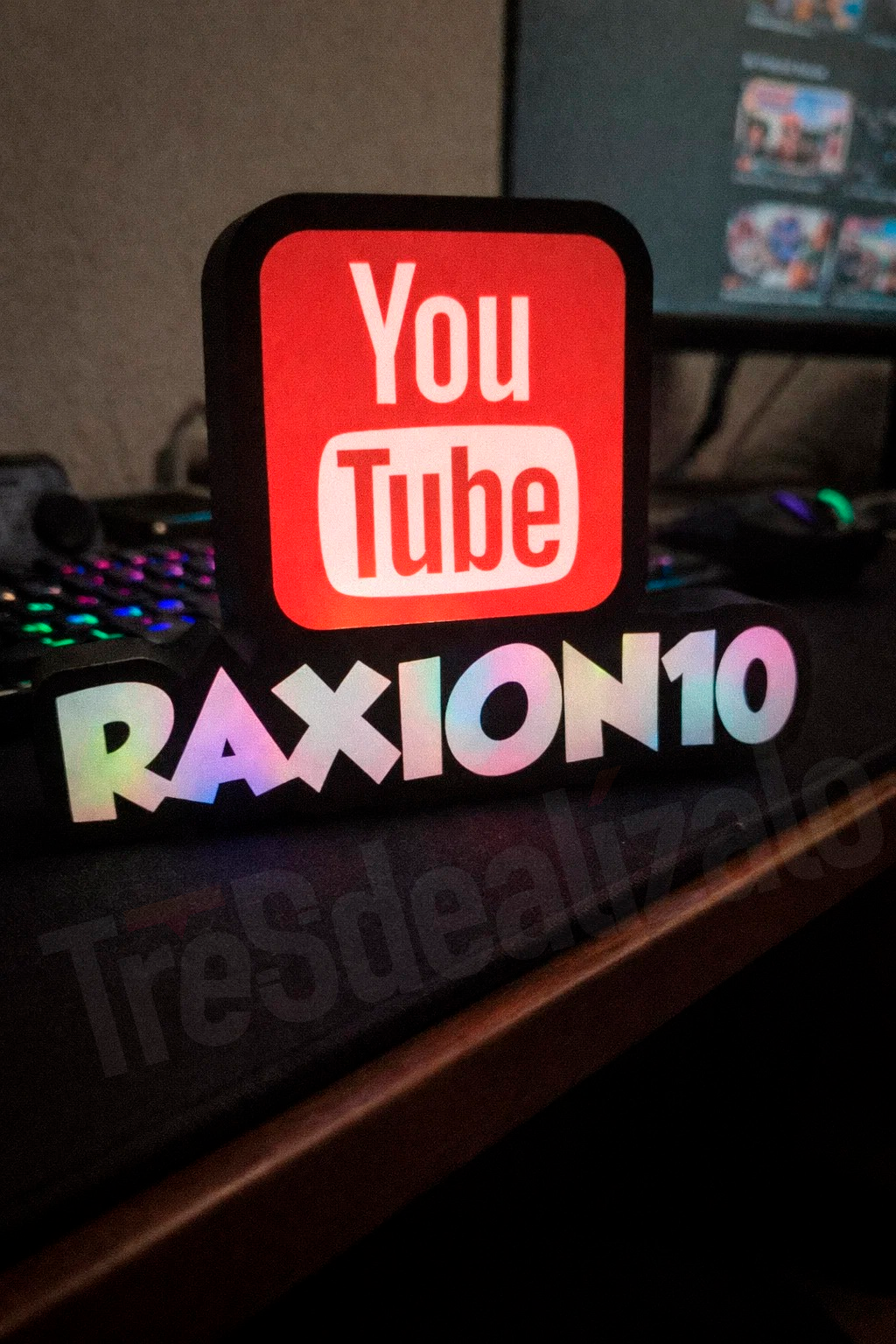 Lampara Nombre Personalizada 2