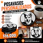 Set Posavasos Personalizado - Miniatura 2