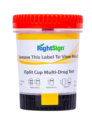 Test de Droga Orina Copa con Contramuestra - 7 Drogas + ALCOHOL