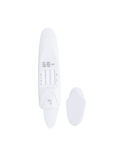 Test de Drogas en Saliva Lápiz Multidrogas 7 Drogas + Alcohol NEWLINK 2