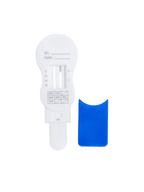 Test de Drogas en Saliva Lápiz II Multidrogas 6 Drogas + Alcohol 2