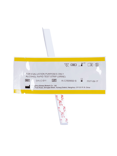Test de Alcohol – Tira Reactiva en Orina  NEWLINK 4