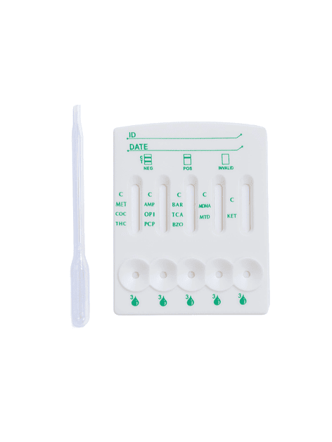 Test de Droga en Orina Cassette – 12 Drogas NEWLINK 1