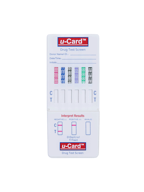 Test de Droga en Orina Panel 6 Drogas - UCP 1