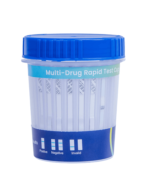 Test de Droga Orina Copa Simple - 6 Drogas + Alcohol NEWLINK 1