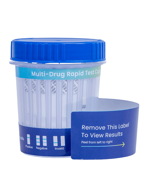 Test de Droga Orina Copa Simple - 6 Drogas + Alcohol NEWLINK 2