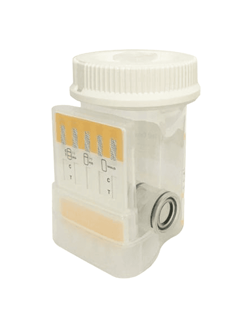 Test de Droga Orina Copa con Llave - 4 Drogas 1