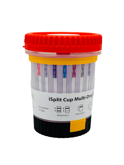 Test de Droga Orina Copa con Contramuestra - 7 Drogas + ALCOHOL 2