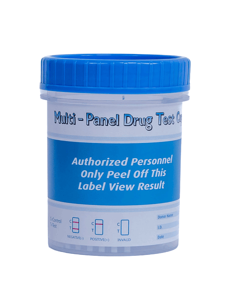 Test de Droga Orina Copa Simple - 6 Drogas + Alcohol - UCP 4