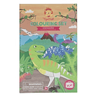 Conjunto de Colorir: Dinossauros 2