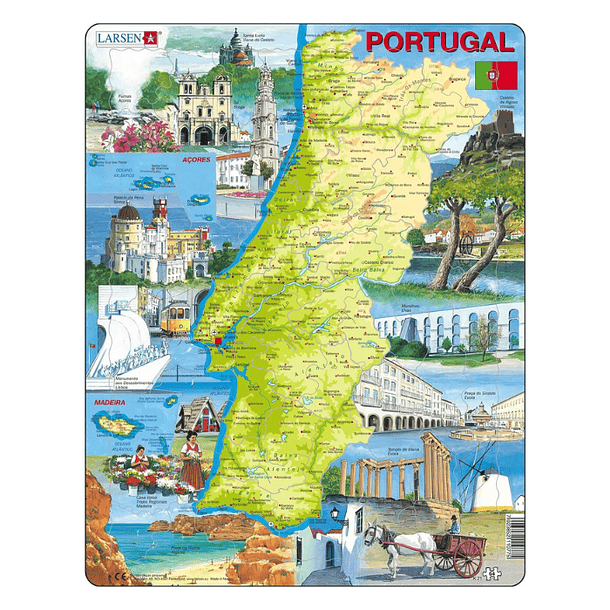 Puzzle: Portugal [64 peças]  1