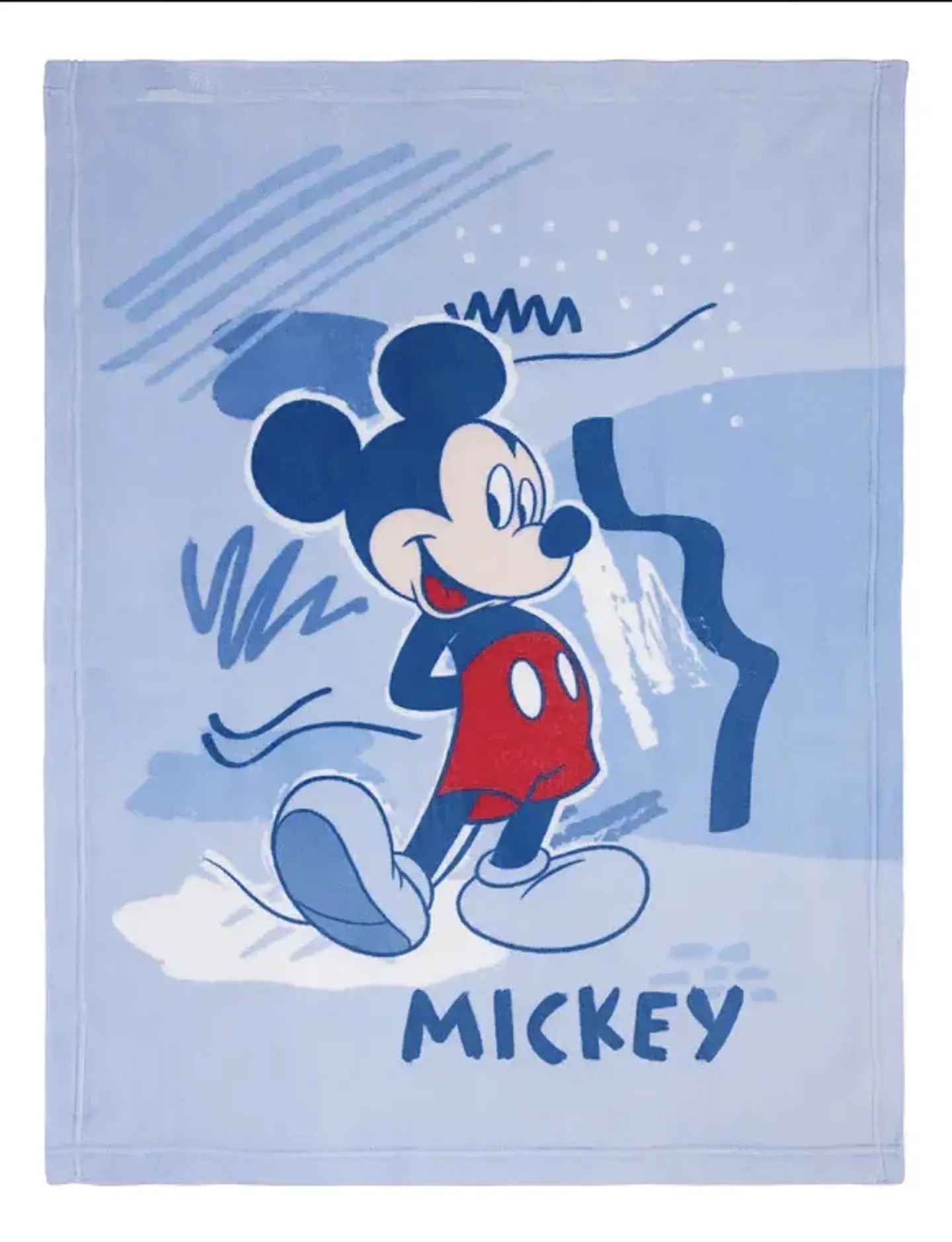 Frazada Coral Bebé Mickey Bambino  3