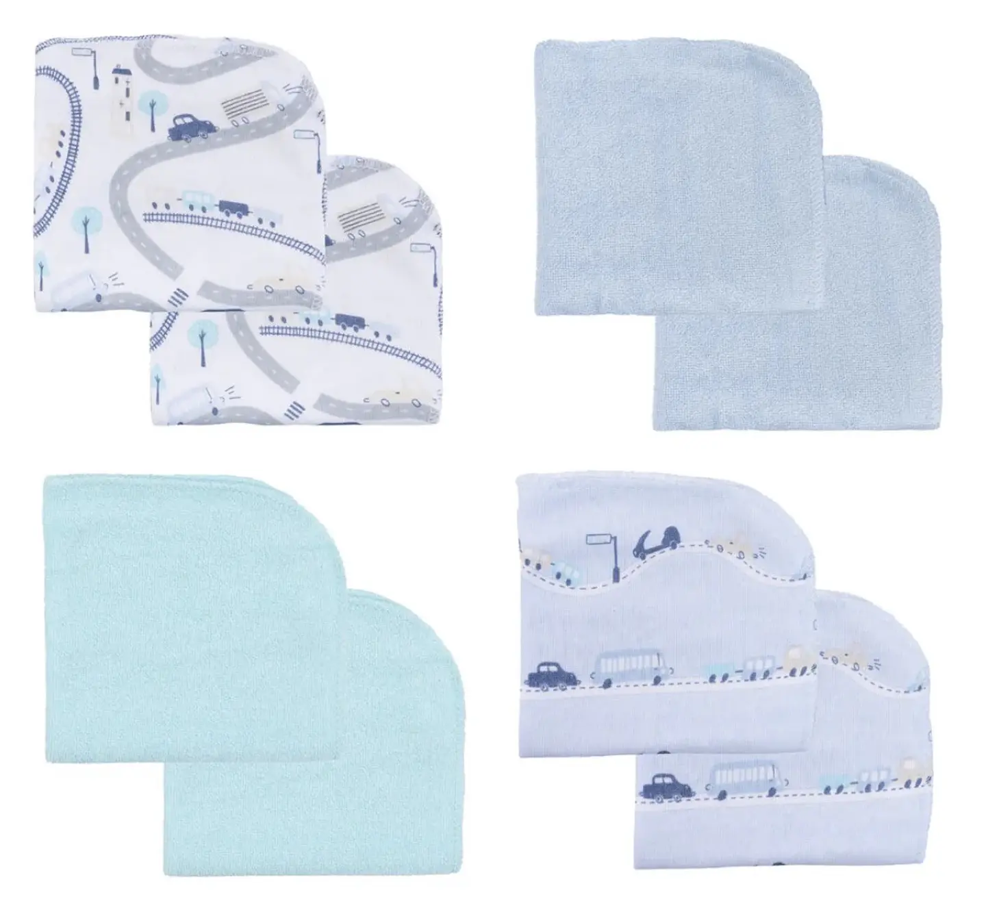 Set 8 Toallitas De Limpieza Bebés Bambino Niño  2