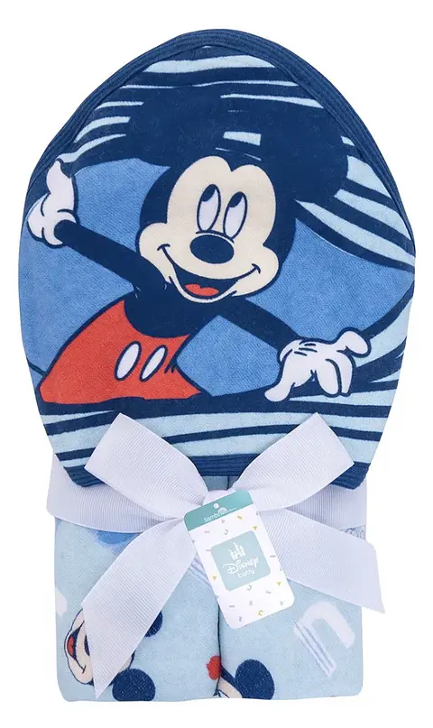 Toalla para Bebés con Capucha Disney Mickey Mouse Bambino