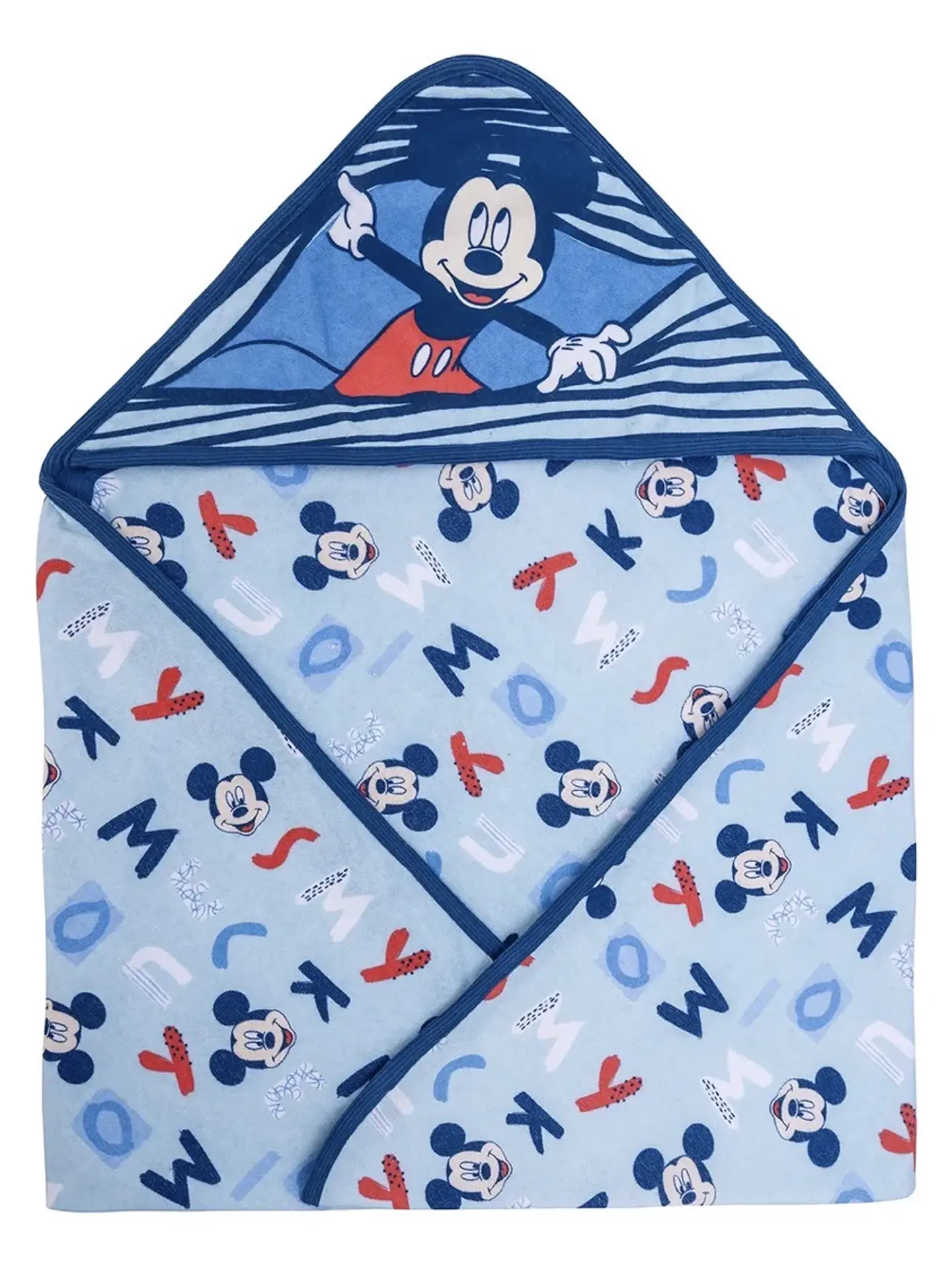 Toalla para Bebés con Capucha Disney Mickey Mouse Bambino 3