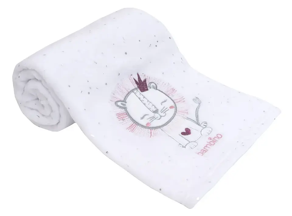 Frazada Coral Plush Bebé Bambino Niña  2