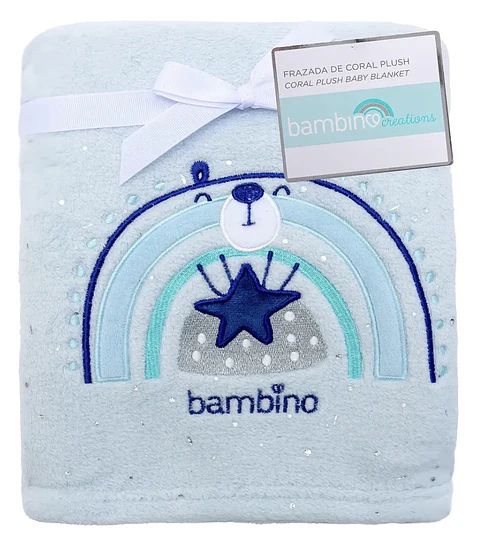 Frazada Coral Plush Bebé Bambino niño 