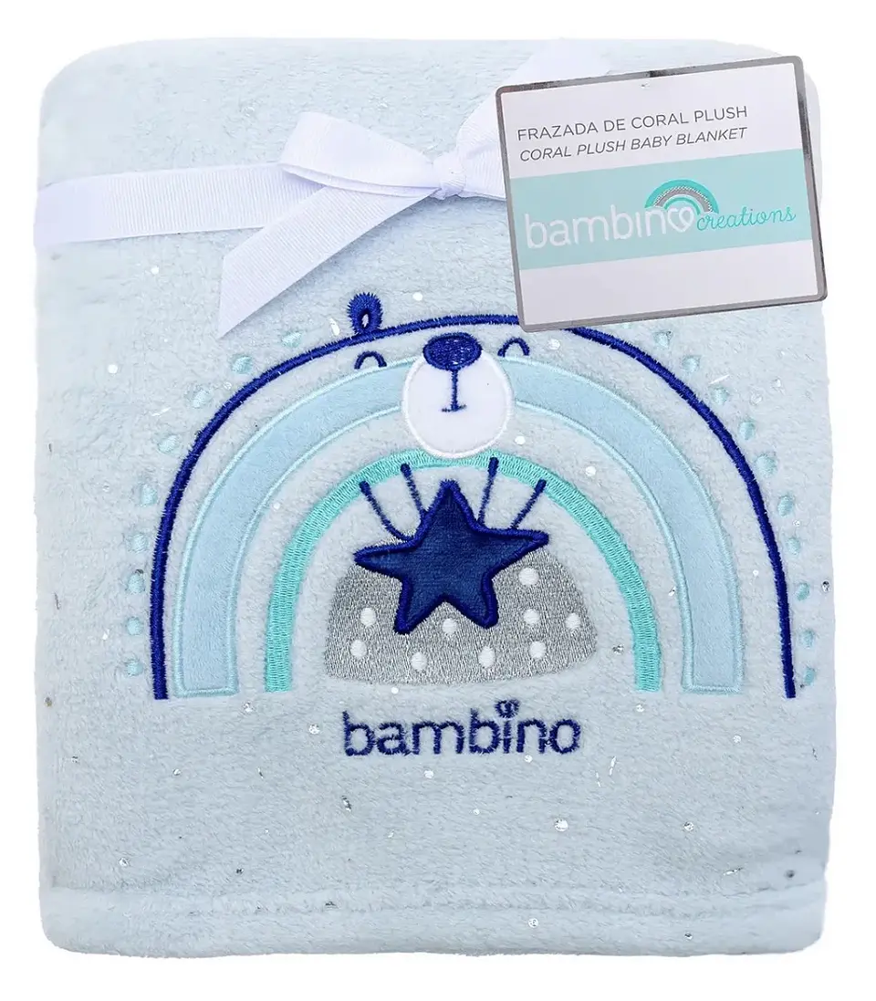 Frazada Coral Plush Bebé Bambino niño  1