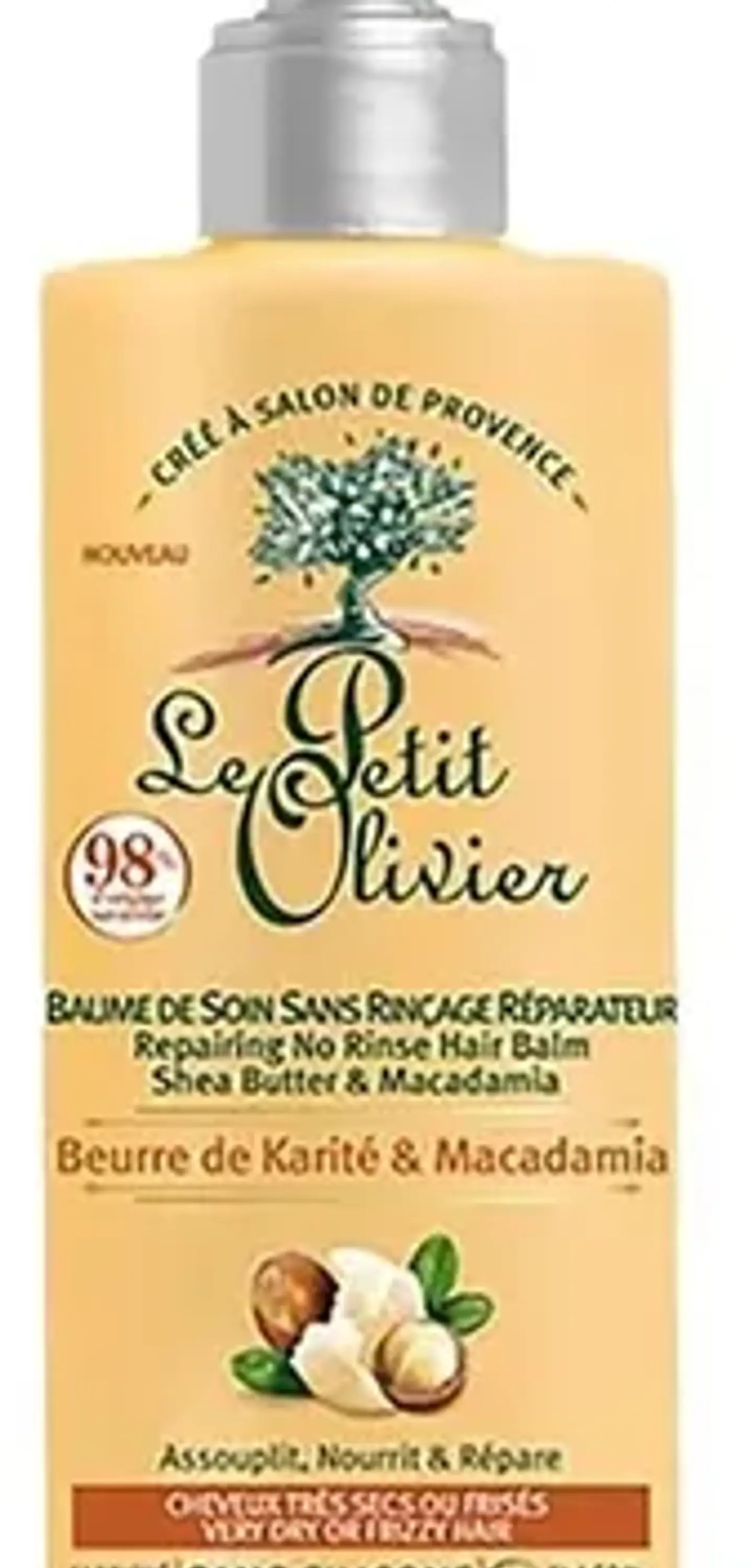 Crema De Cuidado Cabello Rizado Le Petit Olivier Karité 2